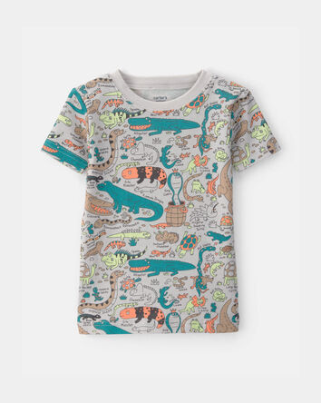 B&eacute;b&eacute; gar&ccedil;on - Ensemble de pyjama 2 pi&egrave;ces Ajust&eacute; en 100 % coton - Gris, 