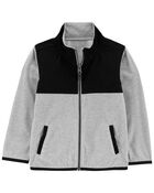 Zip-Up Fleece Jacket, image 1 of 3 slides