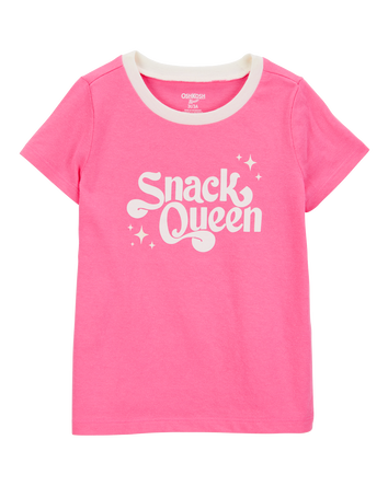 Toddler Snack Queen Exclusive Graphic Tee, 