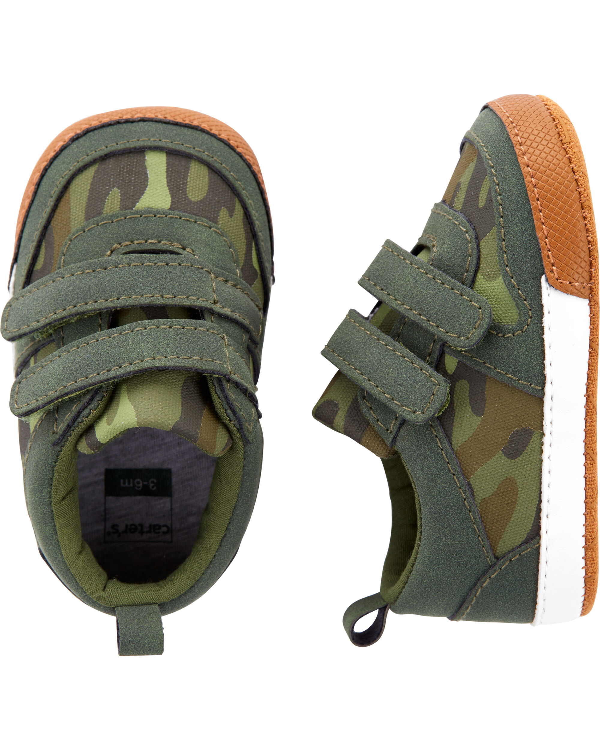 camo baby shoes