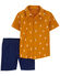 Navy, Orange