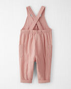 Baby Organic Cotton Gauze Overalls, image 2 of 5 slides