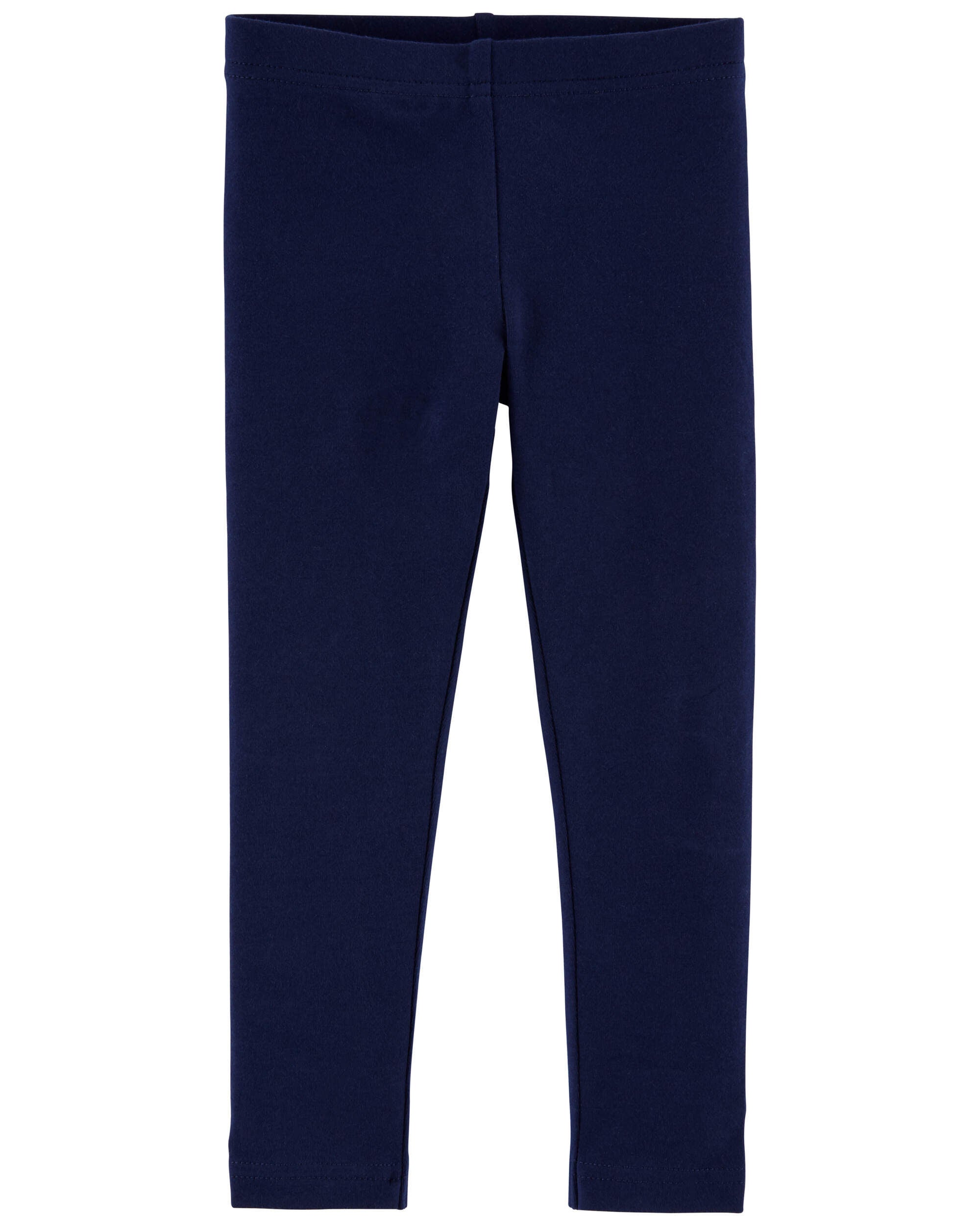 Navy blue leggings for baby girl on sale