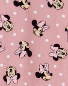 Kid Disney© Minnie Mouse Coat-Style Loose Fit 2-Piece Pyjamas - Pink, image 2 of 3 slides