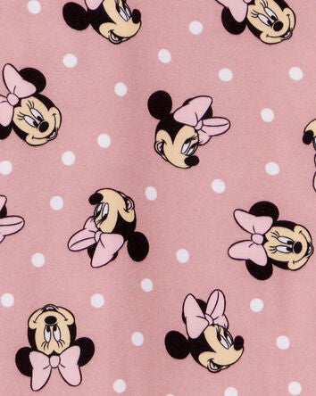 Kid Disney© Minnie Mouse Coat-Style Loose Fit 2-Piece Pyjamas - Pink, 