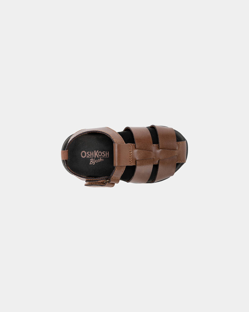 Toddler Boy Sandals - Brown, image 4 of 6 slides