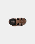 Toddler Boy Sandals - Brown, image 4 of 6 slides