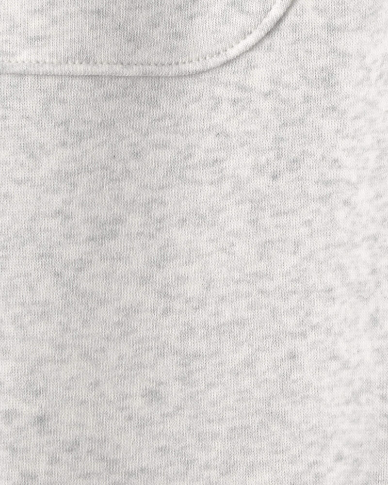 Tout-petit gar&ccedil;on - Ensemble 2 pi&egrave;ces haut &agrave; motif morse et pantalon en molleton &ndash; Bleu/Gris, image 5 sur 5 diapositives