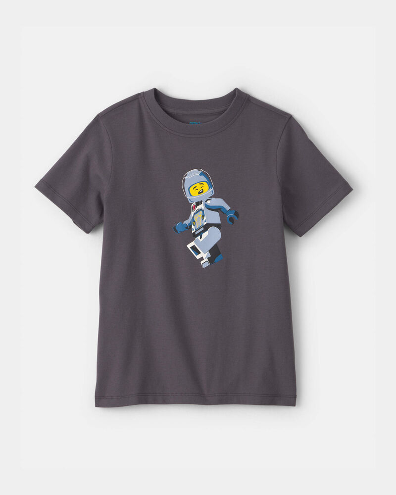 Gar&ccedil;ons - T-shirt &agrave; imprim&eacute; Lego - Gris, image 1 sur 4 diapositives