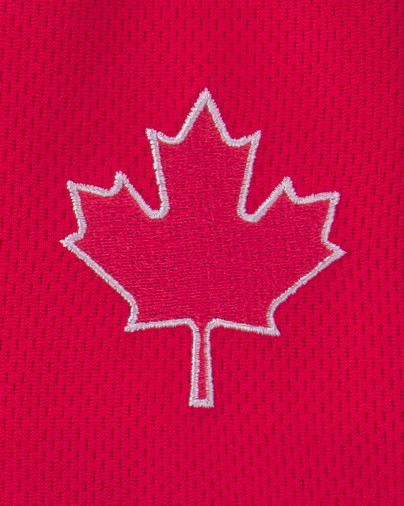 Toddler Umbro Canada Mesh Soccer Shorts - Red/White/Black, image 6 of 8 slides