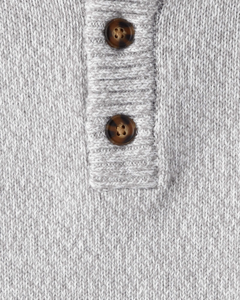 Tout-petit garçon - Pull gris, image 2 sur 2 diapositives