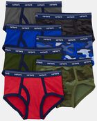 Toddler Boy 7-Pack Cotton Briefs Underwear, image 1 of 2 slides