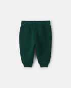 Baby Boy Fleece Pants - Green, image 2 of 4 slides