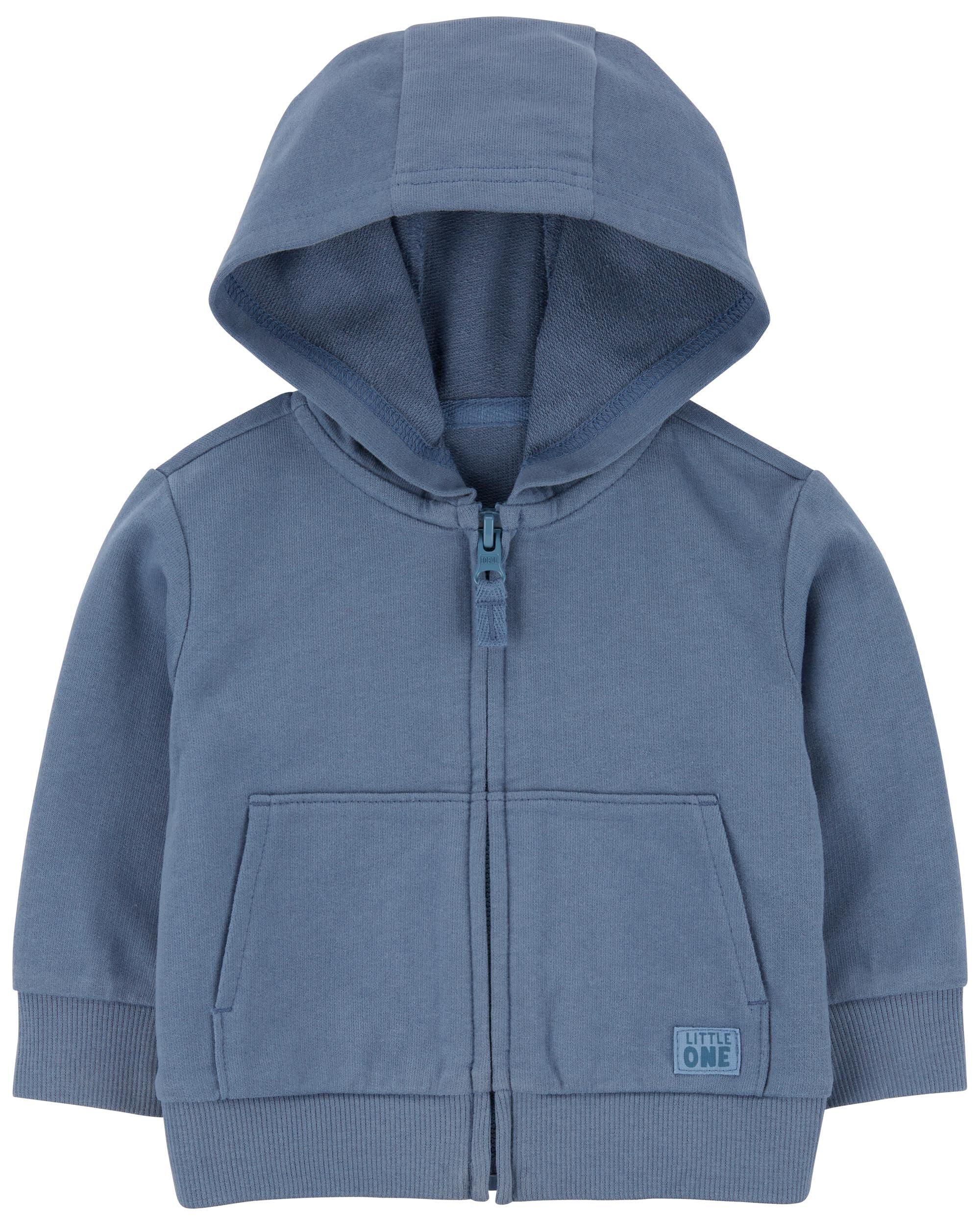 Baby boy zip top up sweater