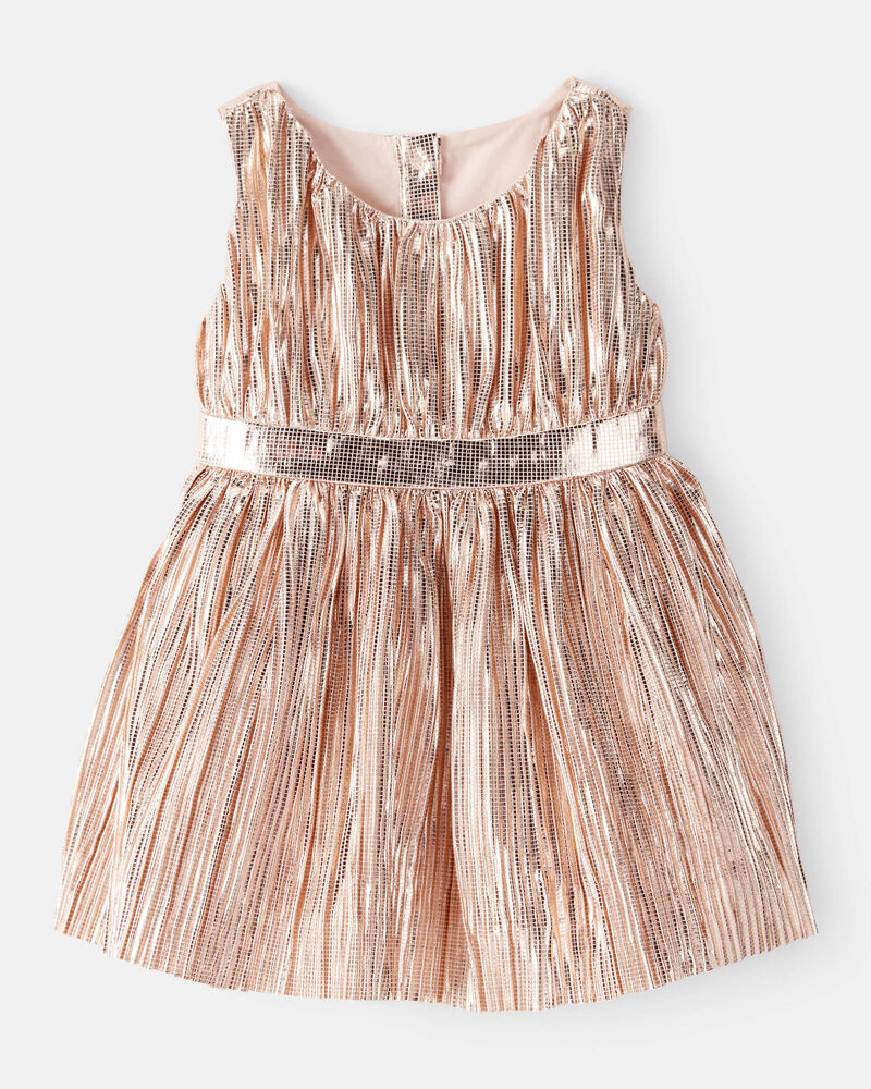 open lace back dress Carter Lace-Up Sequin A-Line Party Dress