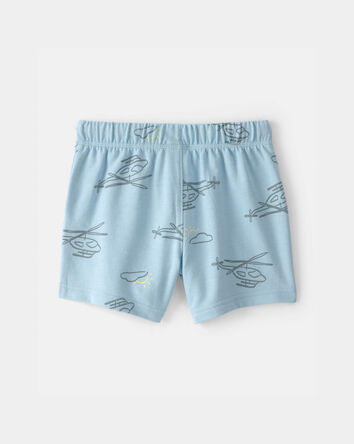Tout-petit gar&ccedil;on - Shorts en French Terry pour homme - Bleu, 