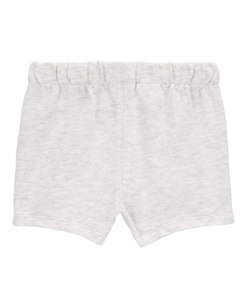 Baby Pull-On Slub Jersey Shorts, image 2 of 4 slides