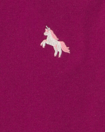 Baby Girl 5-Pack Unicorn Short-Sleeve Bodysuits, 