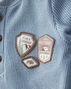 Baby 2-Piece Park Ranger Thermal Bodysuit Pant Set, image 3 of 5 slides