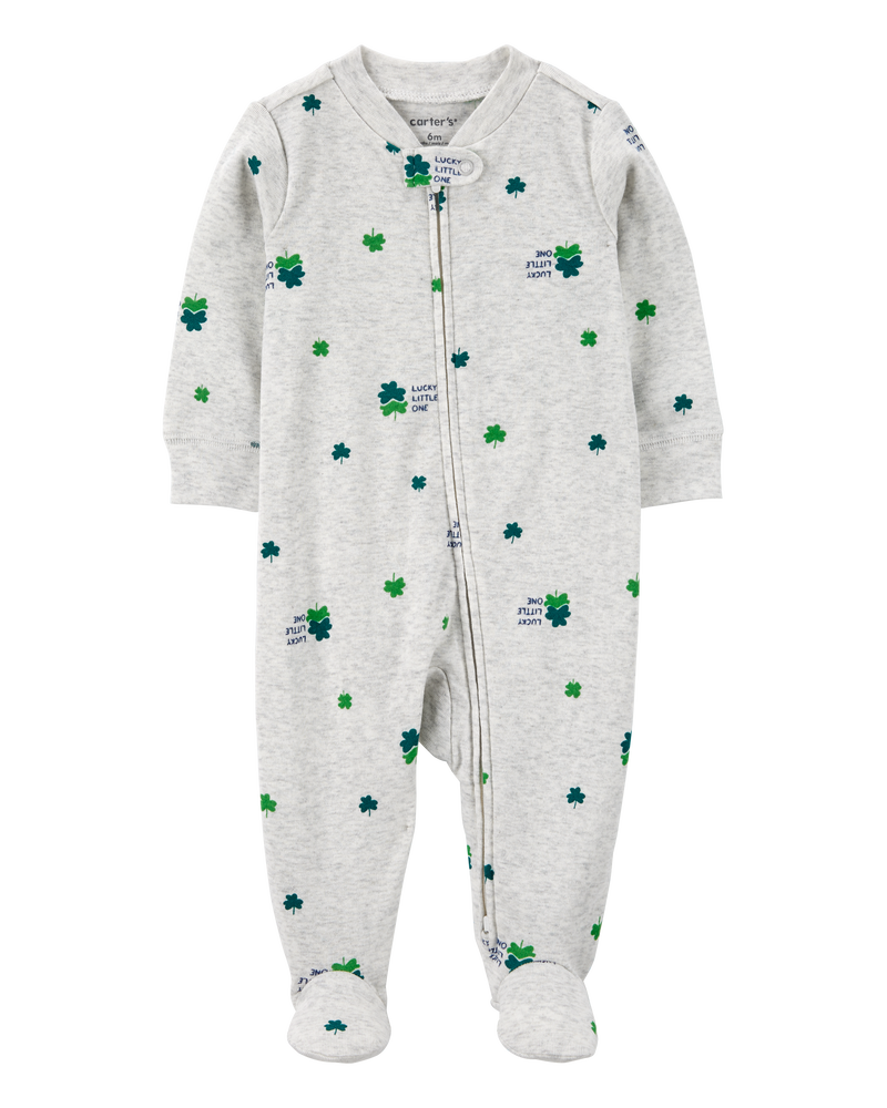 Baby st patricks day pajamas 2025