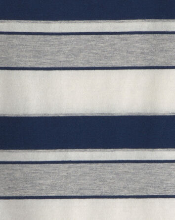 Toddler Boy Striped Short-Sleeve T-Shirt - Blue/Grey, 