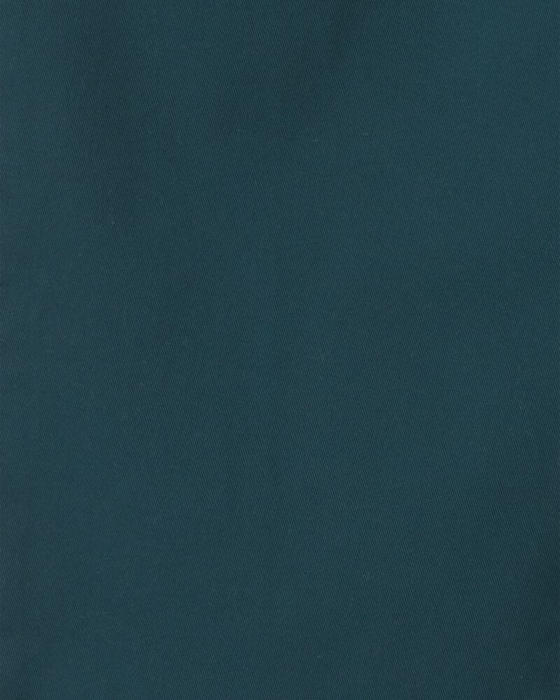 Boys Twill Pants - Teal, image 3 of 4 slides