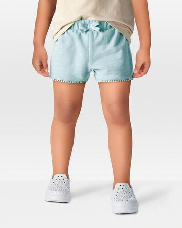 Toddler Pom Pom Dolphin Shorts, 