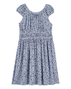 Jeune Robe fleurie en viscose, image 1 sur 4 diapositives