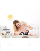 Nursery Style Light-Up Diaper Caddy - Oat, image 2 of 4 slides
