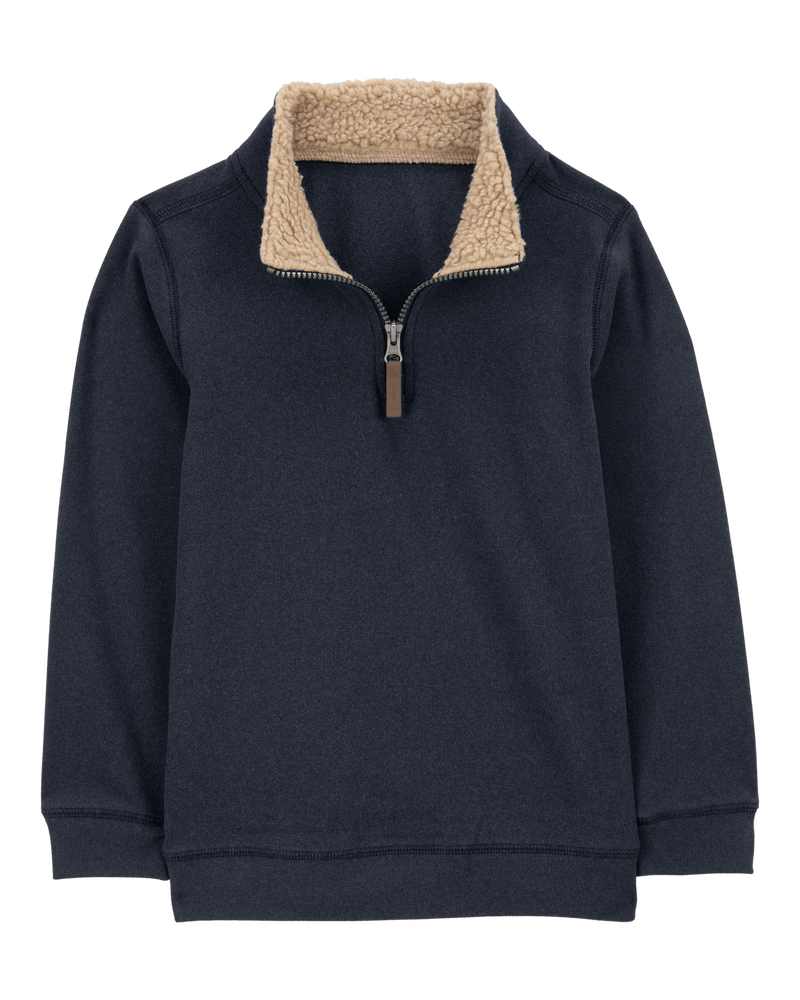 Black Kid Half Zip Pullover Sweater Carter s Oshkosh Canada