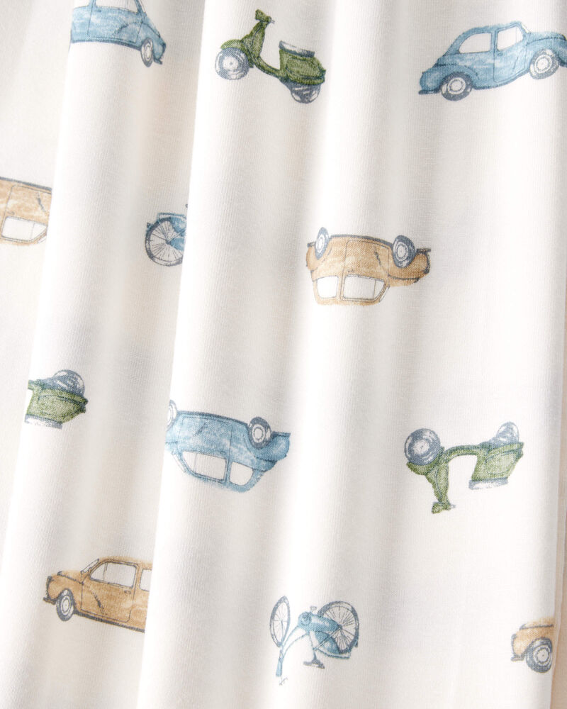 Bébé garçon - Emballage de 2 pantalons à enfiler PurelySoft - Bleu/Ivoire, image 3 sur 7 diapositives