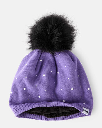Filles - Tuque à pompon KOMBI Flashy, 