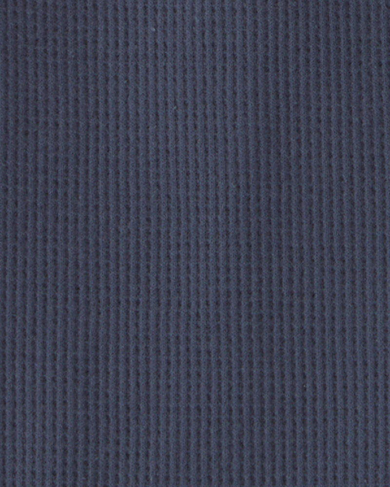 Baby Organic Cotton Waffle Knit Romper, image 3 of 4 slides
