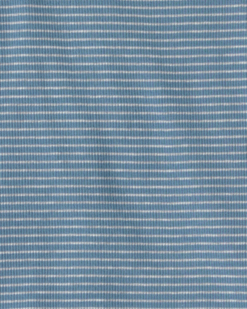 Toddler 2-Piece Organic Cotton Ribbed Pyjama, image 3 of 4 slides