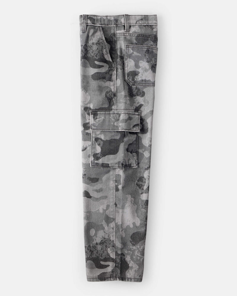 Boys Cargo Camo Fashion Pants, image 3 of 5 slides