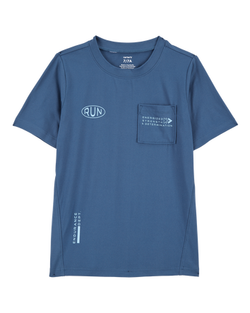 Kid Solid Short-Sleeve Tee - Navy, 