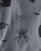 Baby Organic Cotton Pyjamas in Spooky Shadow Print, image 3 of 5 slides