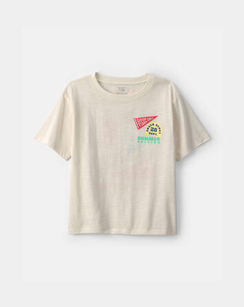 Boys 'Summer Snack Pack' Graphic Tee - Cream, 