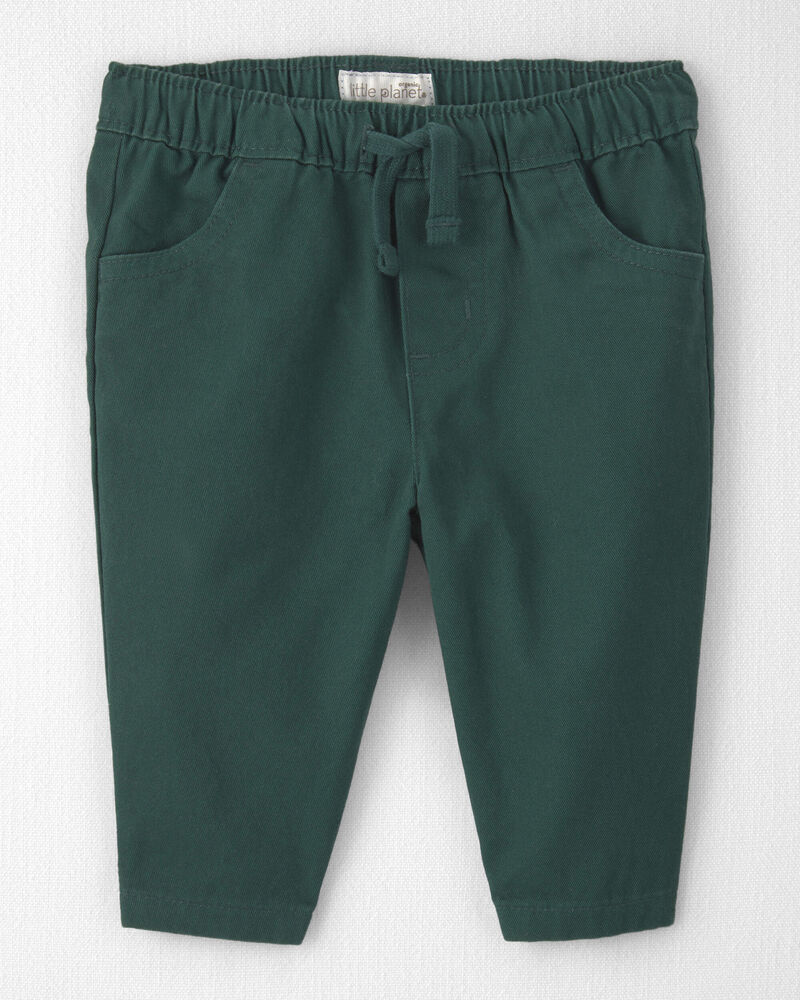 Baby Organic Cotton Baggy Twill Pants, image 1 of 5 slides