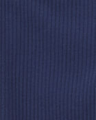 Toddler Girl Fleece Pull-On Stretch Leggings - Navy Blue, image 3 of 4 slides