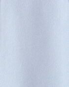 Baby Boy 2-Piece Easter Bunny Shortall Set - Blue/Cream, image 4 of 7 slides