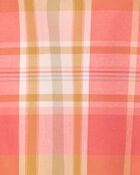 Baby Plaid Button-Front Bodysuit, image 3 of 4 slides