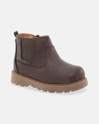 Toddler Boy Ankle Boots - Brown, image 1 of 6 slides