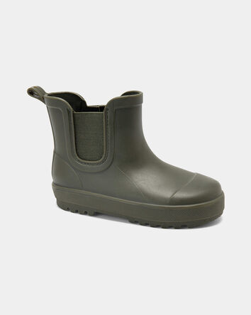 Toddler Boy Rain Boots - Olive, 
