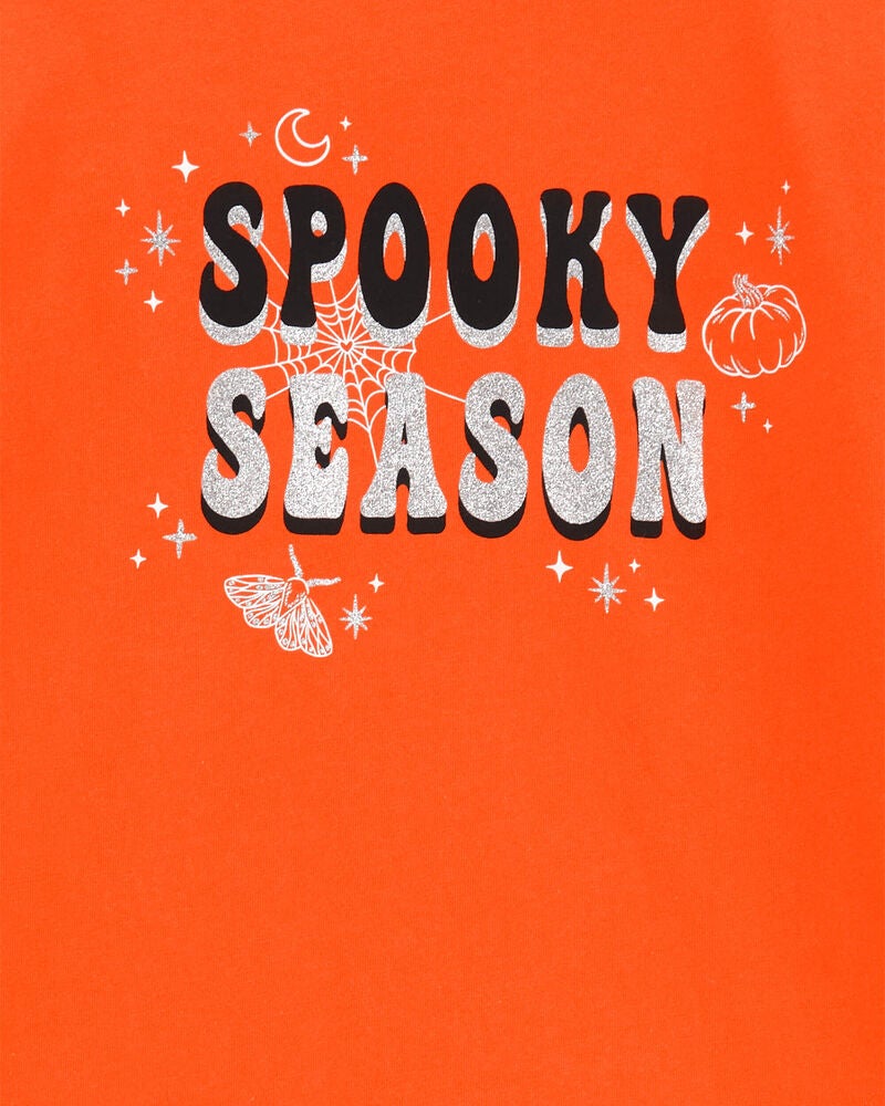 Kid Halloween Spooky Season Graphic Tee, image 2 of 3 slides
