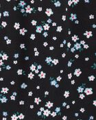 Kid Floral Long-Sleeve Jersey Dress, image 3 of 4 slides