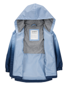 Dip Dye Rain Jacket - Blue, image 2 of 3 slides