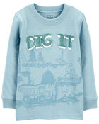 Toddler Construction Dig It Graphic Tee, image 1 of 3 slides