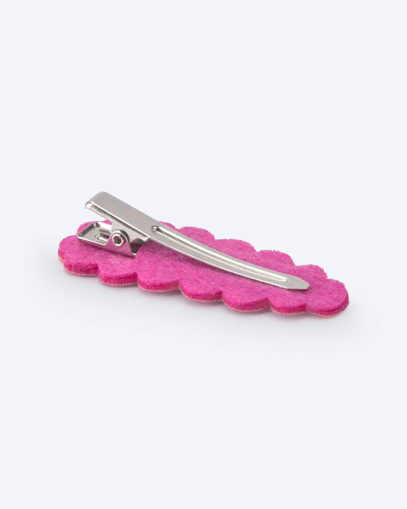 Toddler Girl 6-Pack Scalloped Hair Clips, image 2 of 3 slides