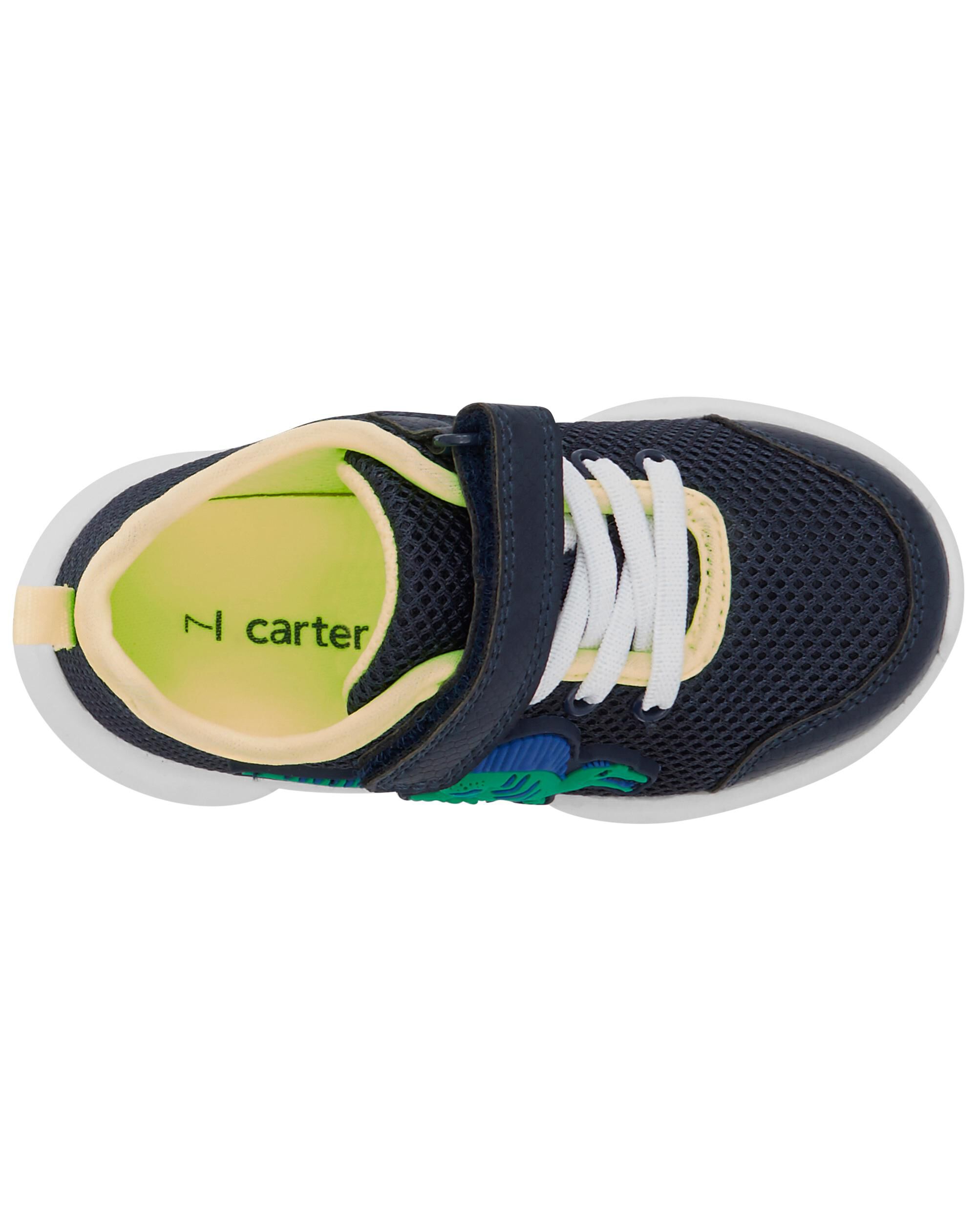 Carters best sale dinosaur shoes